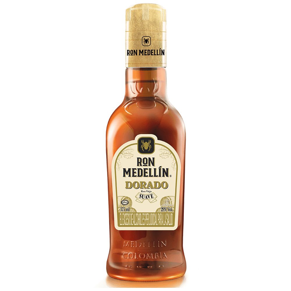 RON MEDELLIN DORADO  x 375 ML